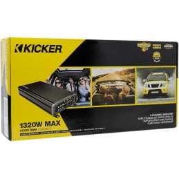 Kicker 46CXA6605 Car Audio 5 Channel Amp Speaker & Sub 1200W Amplifier CXA660.5