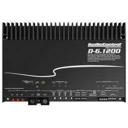 AudioControl D-6.1200 High-Power 6-Channel DSP Matrix Amplifer with Accubass