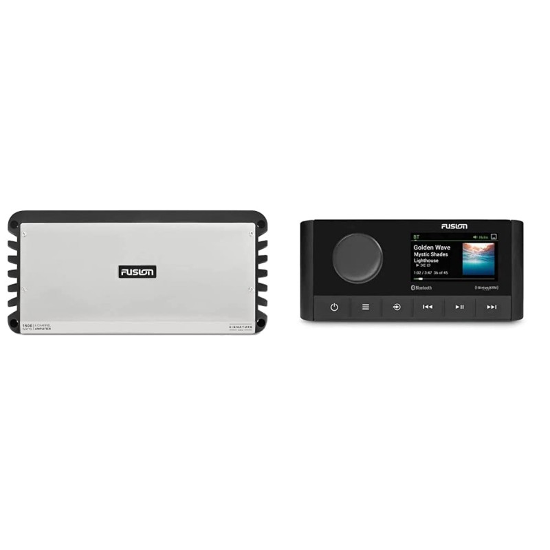 Fusion Signature Series 6 Channel 1500-Watt Marine Amplifier, a Garmin Brand