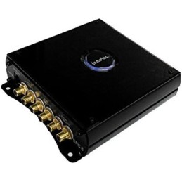 In Phase Car Audio SRC6, 6-Channel Active Hi To Low-Frequency Converter, British Design with Gold Plated Terminals - Black