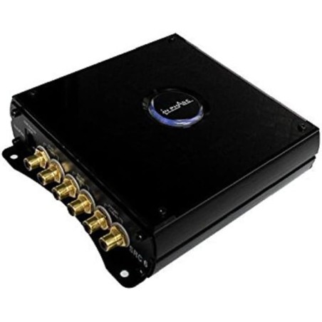 In Phase Car Audio SRC6, 6-Channel Active Hi To Low-Frequency Converter, British Design with Gold Plated Terminals - Black