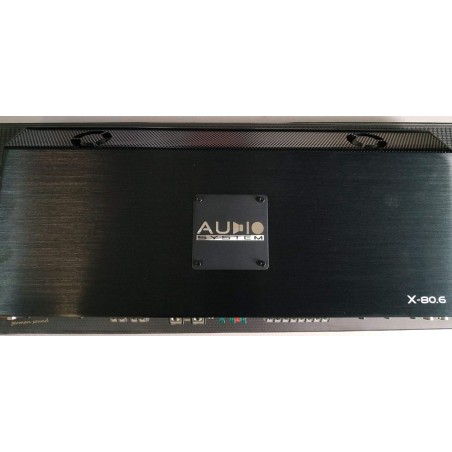 Audio System X-80.6 X—-ION SERIES 6-Kanal Endstufe X80.6