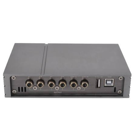 GFRGFH Car DSP Amplifier 6 Channel High Power HIFI Bluetooth 5.0 10‑15V Universal Audio System