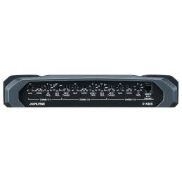 Alpine R-A90S R Series 900 Watt 6-Channel car Amplifier & RUX-KNOB.2 Remote Bass Knob Bundle