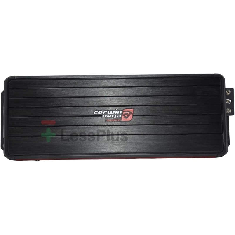 Cerwin Vega 900W RMS 6 Channel Amplifier High-Power Car Audio Amp with Remote Bass Knob, Precise LPF Crossover Filter |