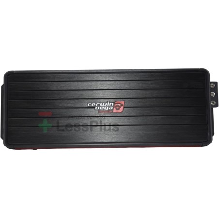 Cerwin Vega 900W RMS 6 Channel Amplifier High-Power Car Audio Amp with Remote Bass Knob, Precise LPF Crossover Filter |