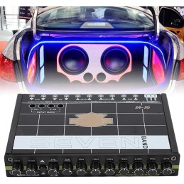 Auto Audio Equalizer Car Equalizer Auto Equalizer EQ Auto 7 Equalizer Auto Audio Tuner 1 stück Auto Automobil Audio Stereo EQ