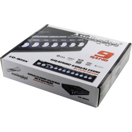 Audiopipe 9 Band Graphic Equalizer with 9 V LINE DRIVER (EQ-909X)