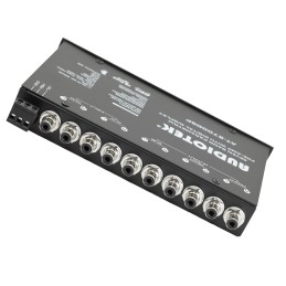 Audiotek 8700DSP 1/2 Din 7 Band Car Audio Equalizer EQ Front, Rear + Sub Output, Up to 7V RMS of Output, Gold-Plated RCA