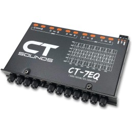 CT Sounds CT-7EQ 7 Band 1/2 Din Parametrischer Auto-Audio-Equalizer