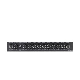 9-Band Car Audio Equalizer 1/2 DIN Pre-Amp，with CD/AUX Input Select Switch，Subwoofer Outputs