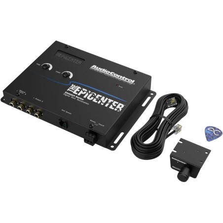 AudioControl Epicenter Digital Bass Control Processor, Car Audio Enhancer with Wired Remote Control (Black)