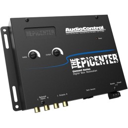 AudioControl Epicenter Digital Bass Control Processor, Car Audio Enhancer with Wired Remote Control (Black)