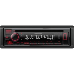 Kenwood KDC-BT440U CD-Autoradio mit Bluetooth Freisprecheinrichtung (Hochleistungstuner, Soundprozessor, USB, AUX, Spotify