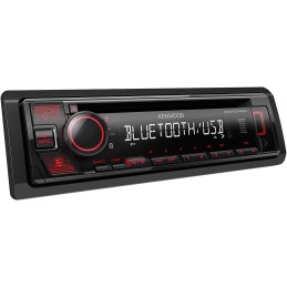 Kenwood KDC-BT440U CD-Autoradio mit Bluetooth Freisprecheinrichtung (Hochleistungstuner, Soundprozessor, USB, AUX, Spotify