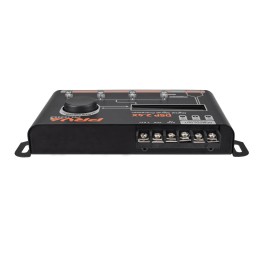 PRV AUDIO Car Audio DSP 2.4X Digital Crossover and Equalizer 4 Channel Full Digital Signal Audio Processor DSP with Sequencer