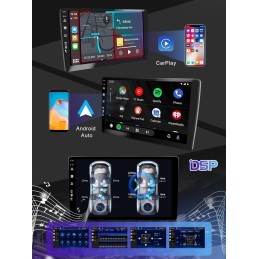 9 Zoll Android Autoradio passend für Subaru Forester 3 SH/Impreza GH GE 2007–2011 – integriertes Carplay DSP – 4 GB + 64 GB