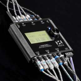 NVX XDSP28 8-Channel X-Series 15 Band Parametric EQ Digital Signal Processor (DSP) with LCD Display, Built-in Bluetooth and