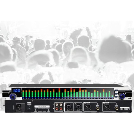 Audio Equalizer, Graphic Equalizer, Dsp Processing Equalizer, Dsp Digital Processor Technology, 10 Presets Can Manually