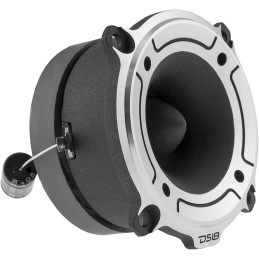 DS18 Car Audio Tweeter 1" Inch 300 Watts Aluminum Super Bullet PRO-TW120B Pair, Black