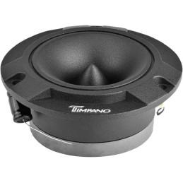 Timpano TPT-ST2 BLACK Slim Super Tweeter, 600 Watts 4 Ohm, 105 dB, 1 in Voice Coil, 3.85 inch Pro Car Sound System Bullet