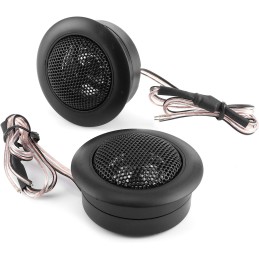 Qiilu 2 pcs Car Speakers, Universal 120W High-Power Car Speakers Tweeter Small Audio Music Player 2k~22kHz