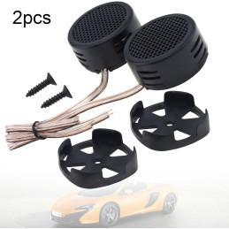 DriSentri Car Tweeters, 2pcs 500W High Efficiency Mini Dome Tweeter Speakers for Car Audio System