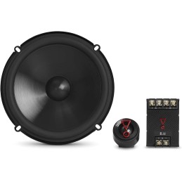 JBL Stage3 607C 2-Way Component Car Speakers Set - 250 Watt JBL Pro Sound Car Audio Components System with 6.5 inch Speaker and