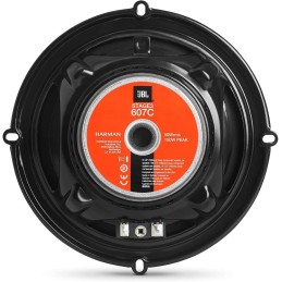 JBL Stage3 607C 2-Way Component Car Speakers Set - 250 Watt JBL Pro Sound Car Audio Components System with 6.5 inch Speaker and