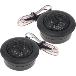 DriSentri Tweeters for Car Audio, 2pcs 120W Car Tweeters High Efficiency Mini Dome Tweeter Speaker 12V Loudspeaker Audio Auto