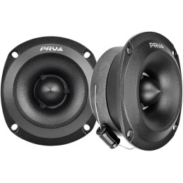 PRV Audio Super Tweeters for Car Audio, 3.5 Inch Bullet Tweeters Pair 240 Watts, PRV Tweeter TW350Ti-4 Slim Titanium Bullet PRO