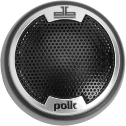 Polk Audio DB1001 1-Inch Silk/Polymer Composite Dome Tweeters (Pair, Black)