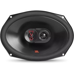 JBL Stage3 9637F 3-Wege Auto Lautsprecher Set von Harman Kardon ohne Gitter - 375 Watt KFZ Ovale Autolautsprecher Boxen - 6" x