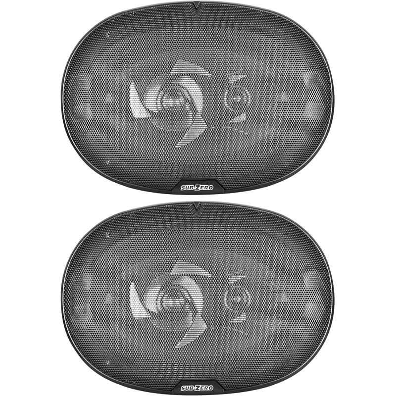 Sub-Zero Ice SS3328 Speakers, 6 x 9-inch Triaxial 450W