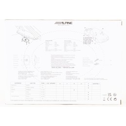 Alpine SXE-4625S - 10x15 cm (4x6 Zoll) 2-Wege Koaxiallautsprecher, 60w