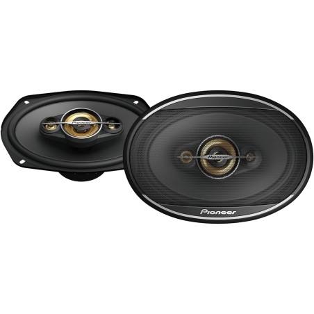 Pioneer TS-A6971F 6 x 9 4-Weg-Koaxial-Lautsprecher Set mit 2 Lautsprechern (je 600 W max., 100 W Sinus), kraftvoller Klang,