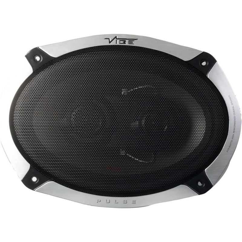 VIBE Car Audio 6x9 Speaker PULSE69-V0 600W Max Coaxial, 3 Way