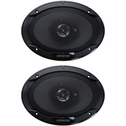 Kenwood KFC-6966S 6 x 9 Inch 400-Watt 3-Way Flush Mount Coaxial Car Speaker Easy Installation - Pair