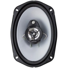 Kenwood KFC-6966S 6 x 9 Inch 400-Watt 3-Way Flush Mount Coaxial Car Speaker Easy Installation - Pair