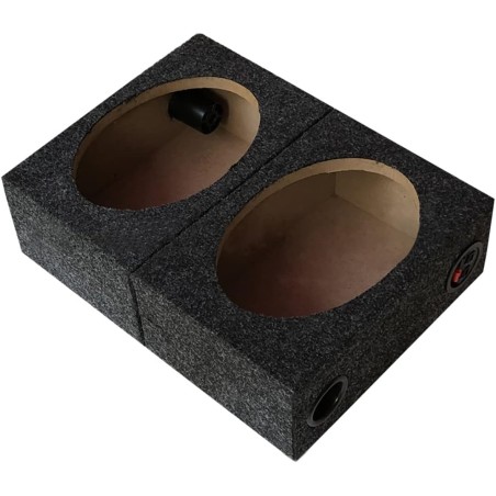 Gathukila Single 6X9 Speaker Box Universal Sealed Speaker Boxes Car Speaker Box Car Subwoofer Boxes for Car Music Pair