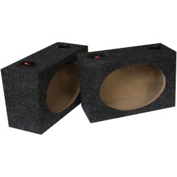 Gathukila Single 6X9 Speaker Box Universal Sealed Speaker Boxes Car Speaker Box Car Subwoofer Boxes for Car Music Pair