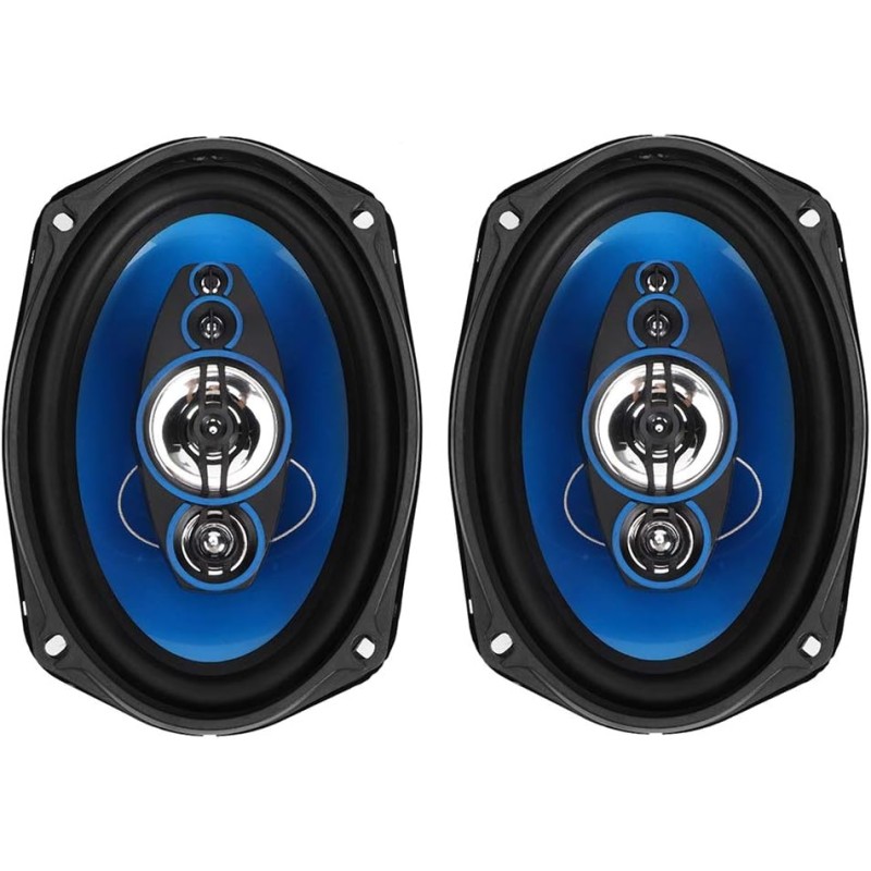 Terisass 6x9in 1000W Car o Coaxial Speakers Stereo 2pcs Car Sound Speaker Loudspeaker TP-6971