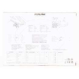 Alpine SXE 4625 S Car Loudspeaker, 60W