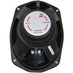 CERWIN-VEGA! XED Series 6"x9" Inch 3-Way Coaxial Car Speakers - 350W MAX Power, 4 Ohm Audio, Durable Poly Cone & Metal Dome