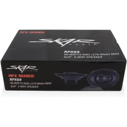 Skar Audio RPX69 6-Inch x 9-Inch 3-Way Coaxial Speakers - Pair