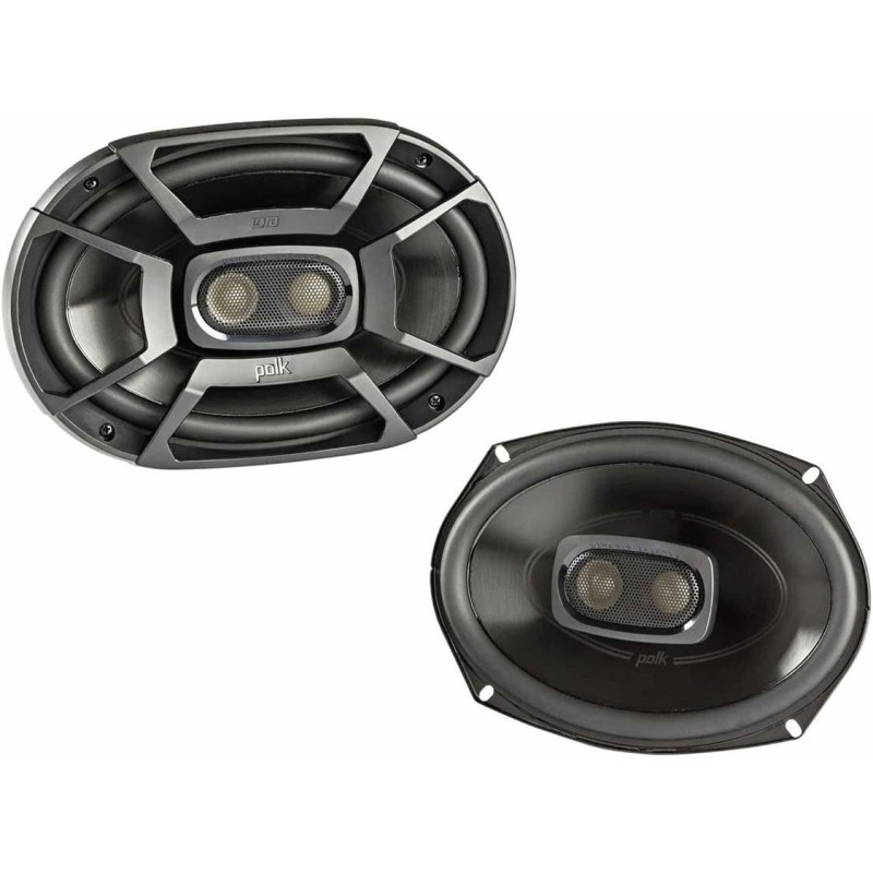 Polk Audio DB692 DB+ Series 6" x 9" Coaxial Speaker for Car & Marine, 3-Way Boat & Car Audio Speaker, 30-22kHz Frequency