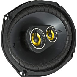 Kicker CS Series 150 Watt 6 x 9 Inch Car Audio Coaxial Speaker Pair, Black