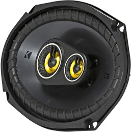 Kicker CS Series 150 Watt 6 x 9 Inch Car Audio Coaxial Speaker Pair, Black