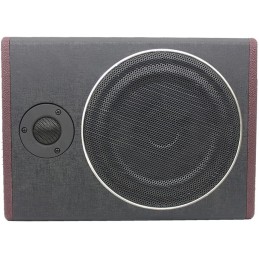 HuKaiL 8-Zoll Auto Subwoofer Aktiv Untersitz, 600W 12V Car-Audio-Modifizierter mit Hohen Aktivlautsprechern und