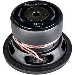 In Phase Car Audio XT-12 1400W 12" XT Series Peak Power Subwoofer, 2 Ohm Duel Voice Coil